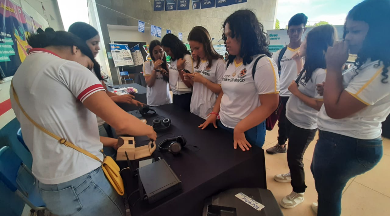 Na última semana, a Caravana da Ciência e Tecnologia desembarcou em Vigia/PA, para uma semana cheia de descobertas e experiências únicas.  